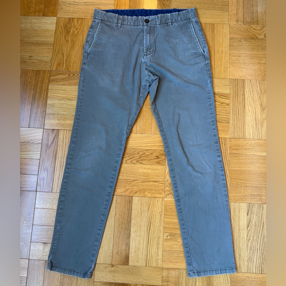 Gray/green Casual Pants ZARA MEN